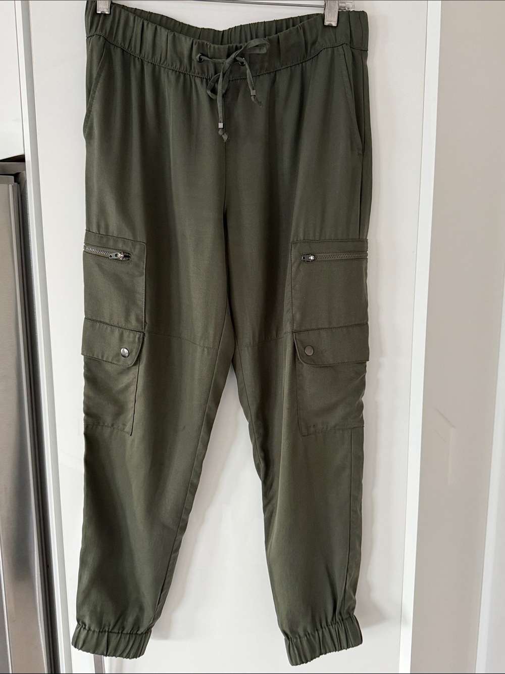 Banana Republic Olive Utility Cargo Joggers - Picture 2 of 3
